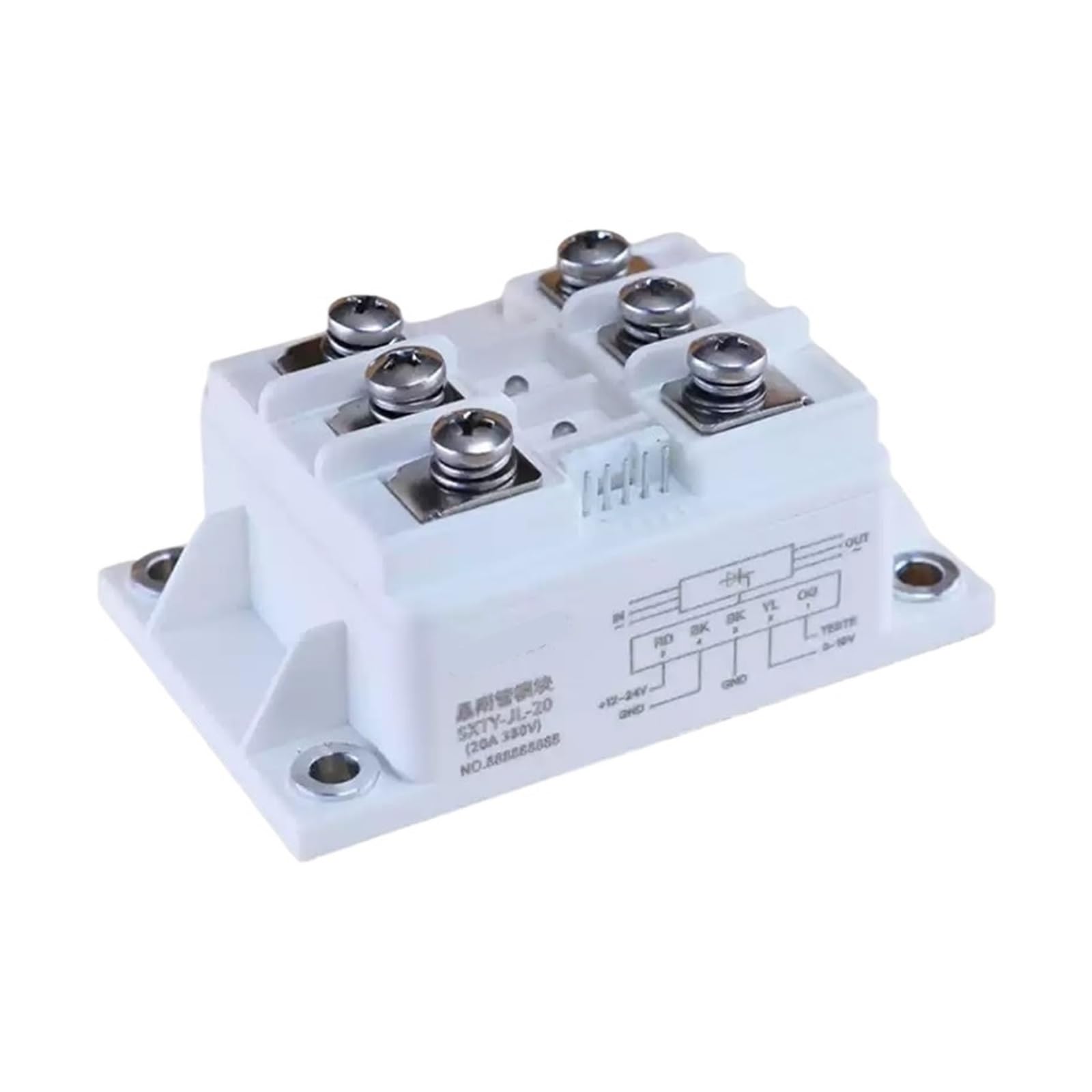 ELZNSQQK Three Phase AC Thyristor Voltage Regulator Module SXTY-JL-20A-40A-75A(SXTY-JL-40A)