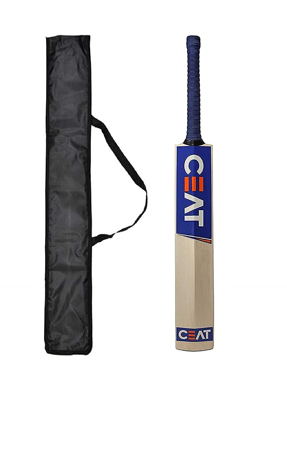 Ske New Solid Popular Willow Cricket Bat for All Tennis Balls Full Size…
