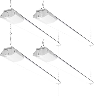 Barrina BS84 LED Shop Lights 4FT for Workshop, 84W 10000LM 5000K, 4 Packs