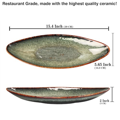 Assiettes à salade grand format pour grands buffets et repas de famille - 3