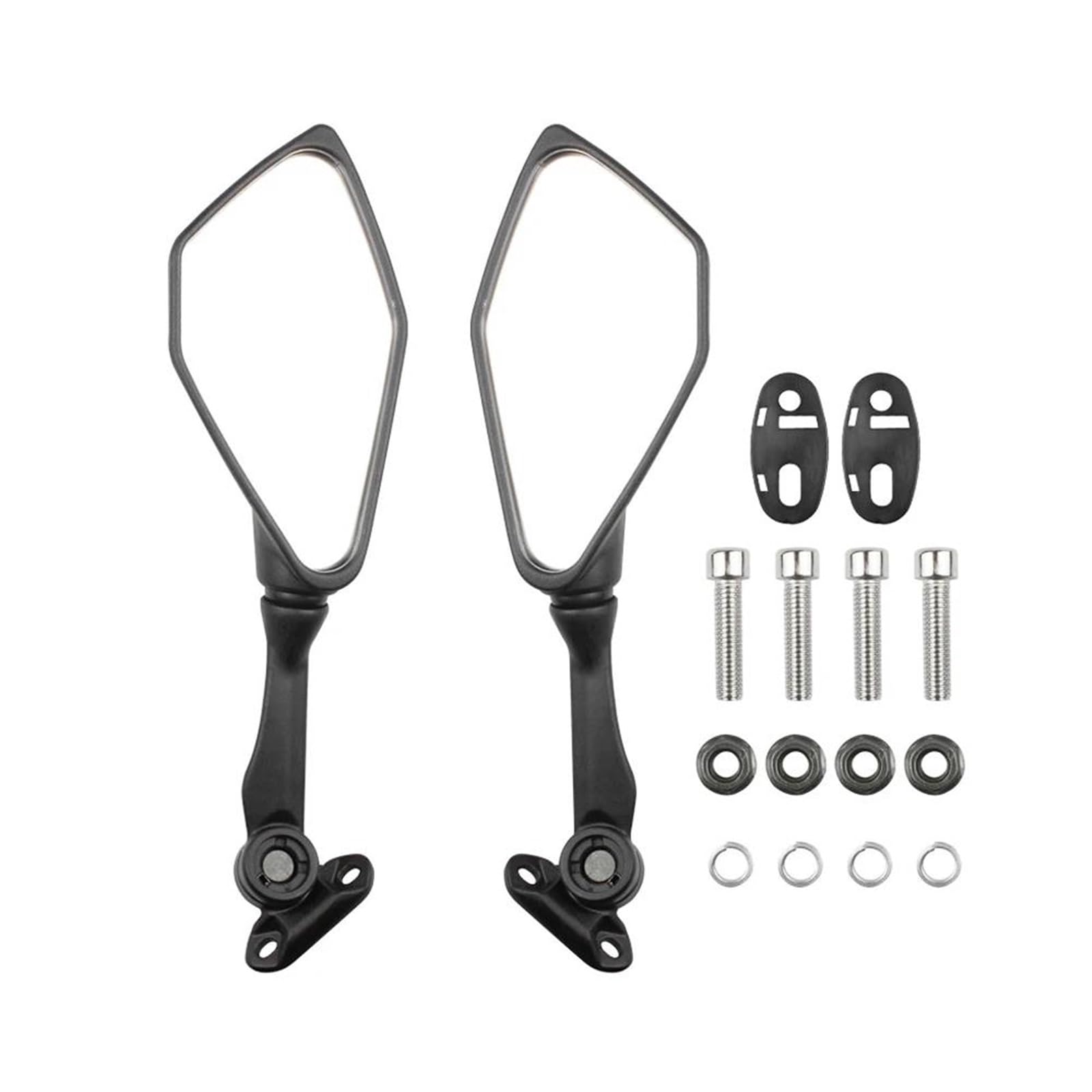 Rétroviseurs moto rabattables CBR400 VFR400 NSR250 CBR250