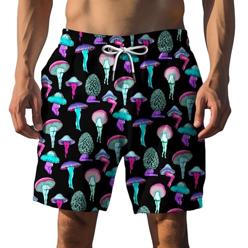 Funny Hawaiian Shorts for Men Vintage Casual Shorts Men Hawaiian Mens Shorts Swim Shorts for Men Mens Swim Trunks 6