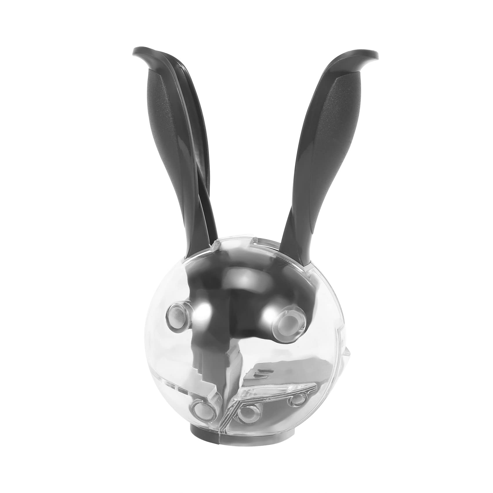 Pasuihcay Mini Saltball Salt Pepper Grinder Mill Cute, Black