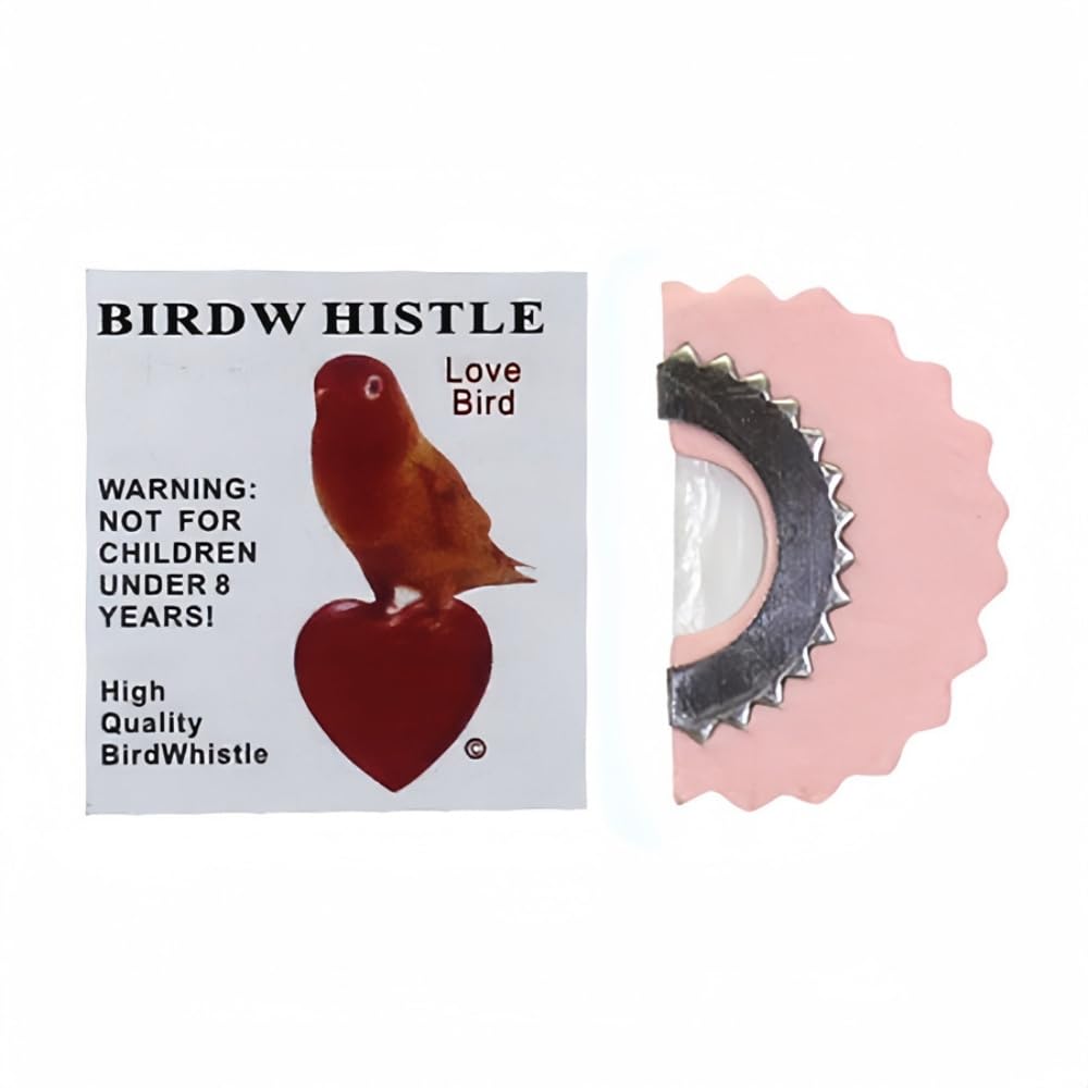 Lot de 5 sifflets pour oiseaux - Sifflets farfelus et magiques - Appelant la langue