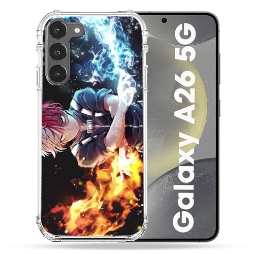 Coque Samsung A26 5G antichoc Shoto My Hero Academia Manga rigide
