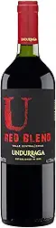 Vinho Chileno Tinto Meio Seco Red Blend Undurraga Cabernet Sauvignon Syrah Malbec Valle Central 750ml
