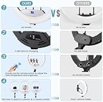 22" Ring Light with 75" Tripod/LED Display/2 USB Ports, 2600K-6500K Dimmable LED Light, Tripod Stand, Remote Controller,for ipad,Camera,Smartphone,TikTok Video Recording, Live Streaming