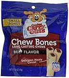 Canine Carry Outs Chew Bones Beef Flavor Dog Snacks, 2.8 oz