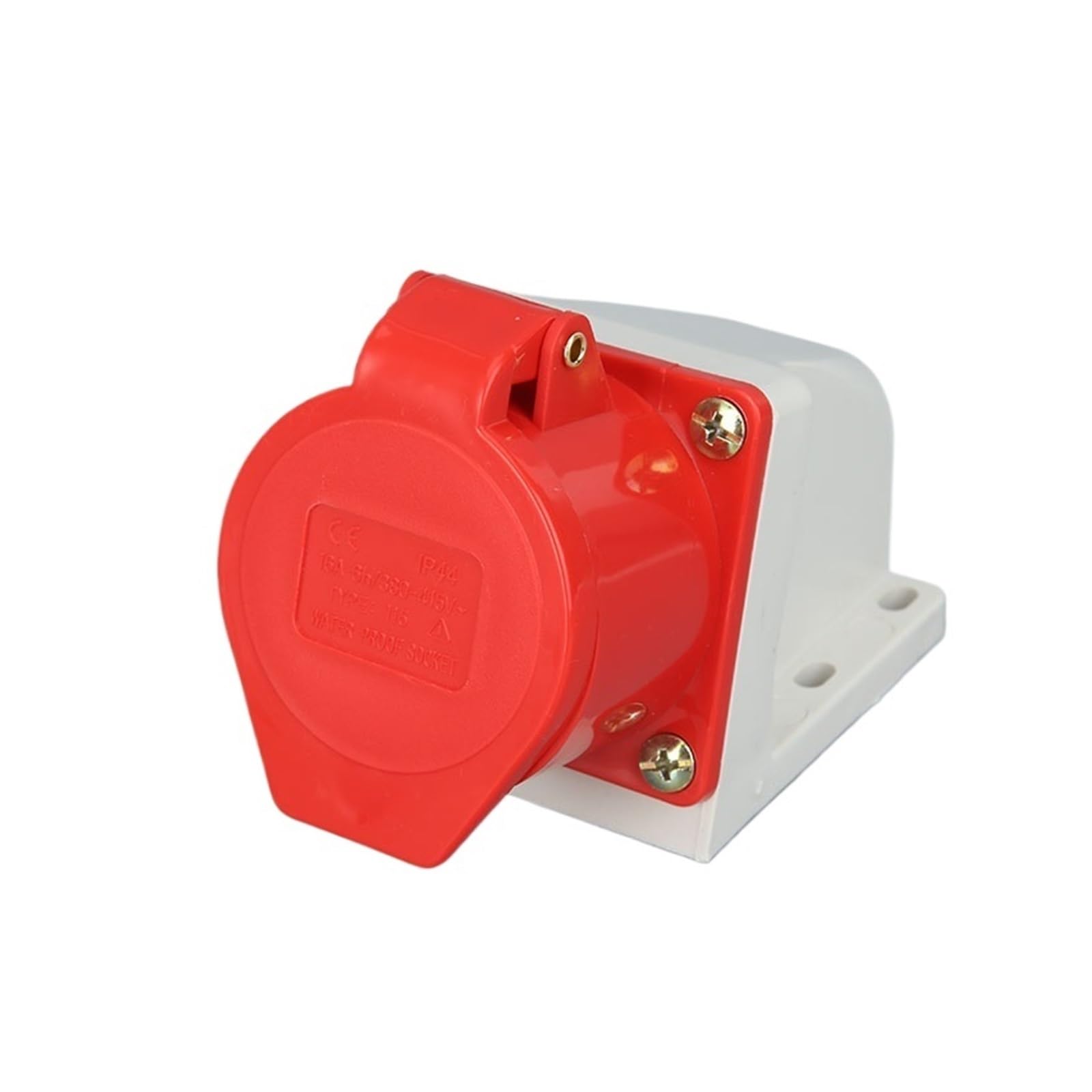 Enchufes industriales de 16 A IP44, 5 pines, 3P+E+N, 380~415 V, macho/hembra, for sitios(MULTI)