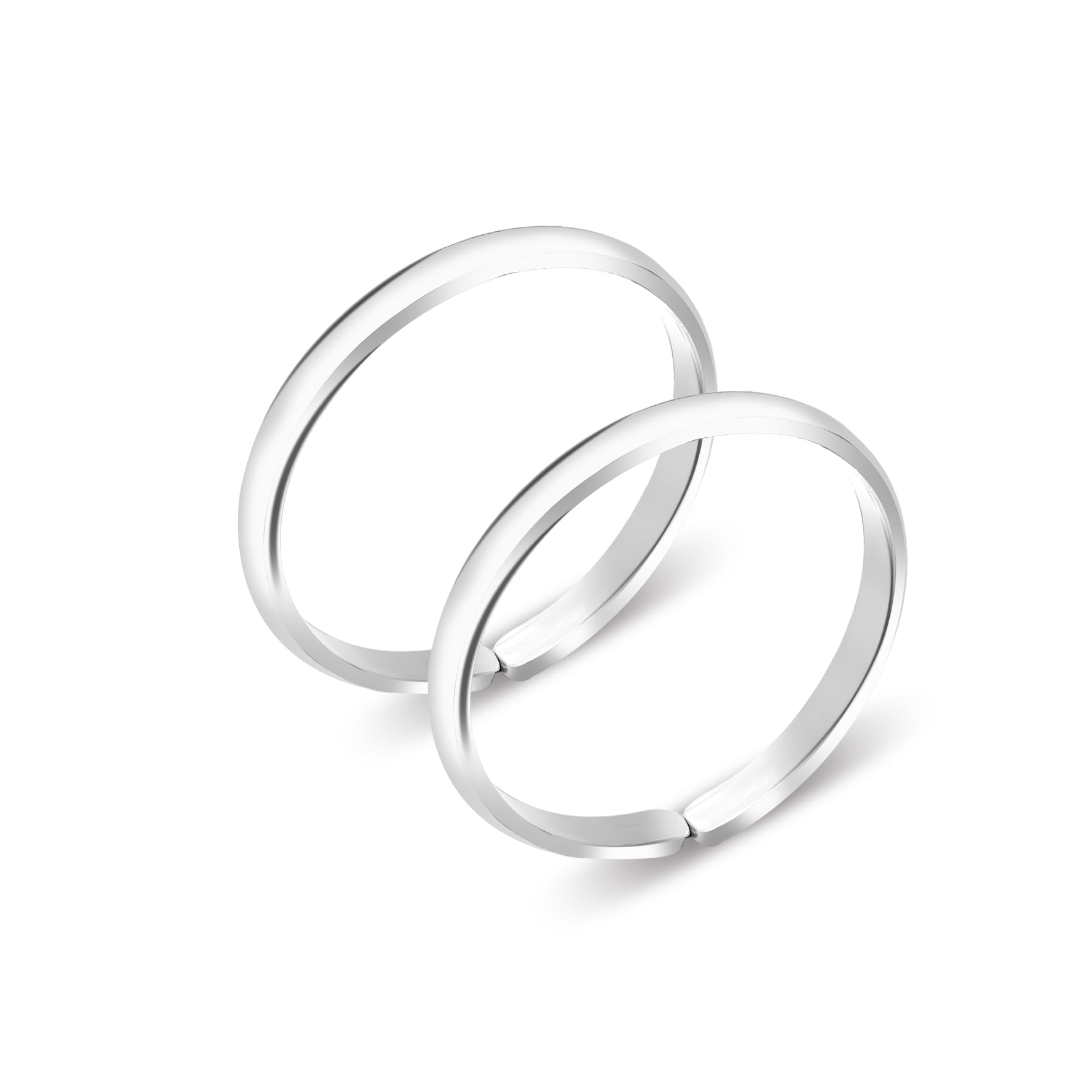 Exclusive 925 Sterling Silver Toe Rings for Women | Gift for Women and Girls | Bichiya for Women Combo | Accessories Jewellery for Women | Certificate of Authenticity