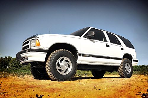 rough country 2.5" lift kit for 82-04 chevy s10/s10 blazer | gmc sonoma - 24230