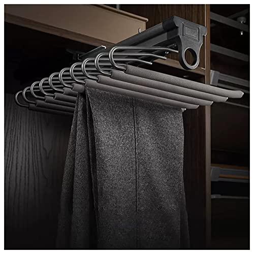Varilla corredera de armario: perchero extensible y organizador de ropa ajustable 2