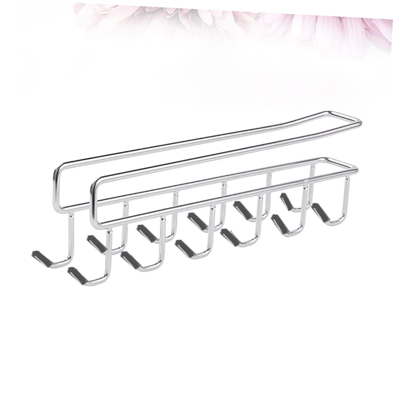 Ganci Per Tazze Sotto Armadio In Acciaio Inox 304: Organizer Da Cucina E Utensili, 9 Ganci
