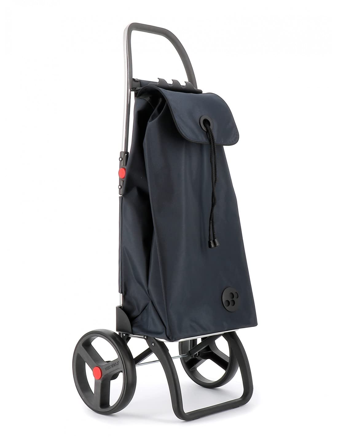 Chariot de Course Rolser I-Max MF 2 Grandes Roues Pliante - Marengo