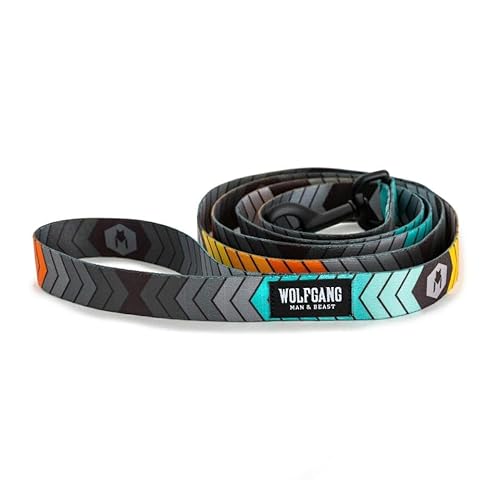 WOLFGANG/ウルフギャング ChevTech LEASH Mサイズ 巾2.5cm x 長さ122cm 【中型、大型犬用リード】