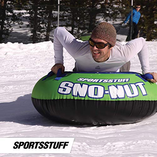Sportsstuff Sno-Nut Inflatable Snow Tube/Sled With Ultra Durable Nylon Cover #TOP7