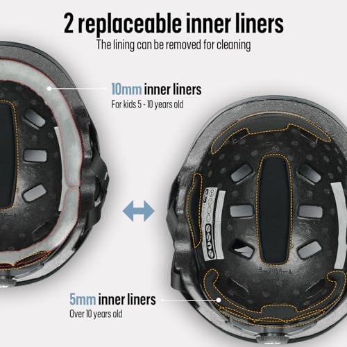 image for MOUNTALK Kids Bike Helmet for Age 5-8/8-14 Years Old,Scooter/Skateboar