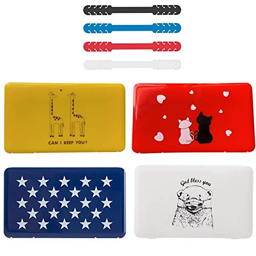 DREAMWIN Caja de la máscara, Caja portátil de Almacenamiento de mascarillas Desechables, Caja de Limpieza a Prueba de Polvo y Humedad, Caja de Almacenamiento de algodón filtrado