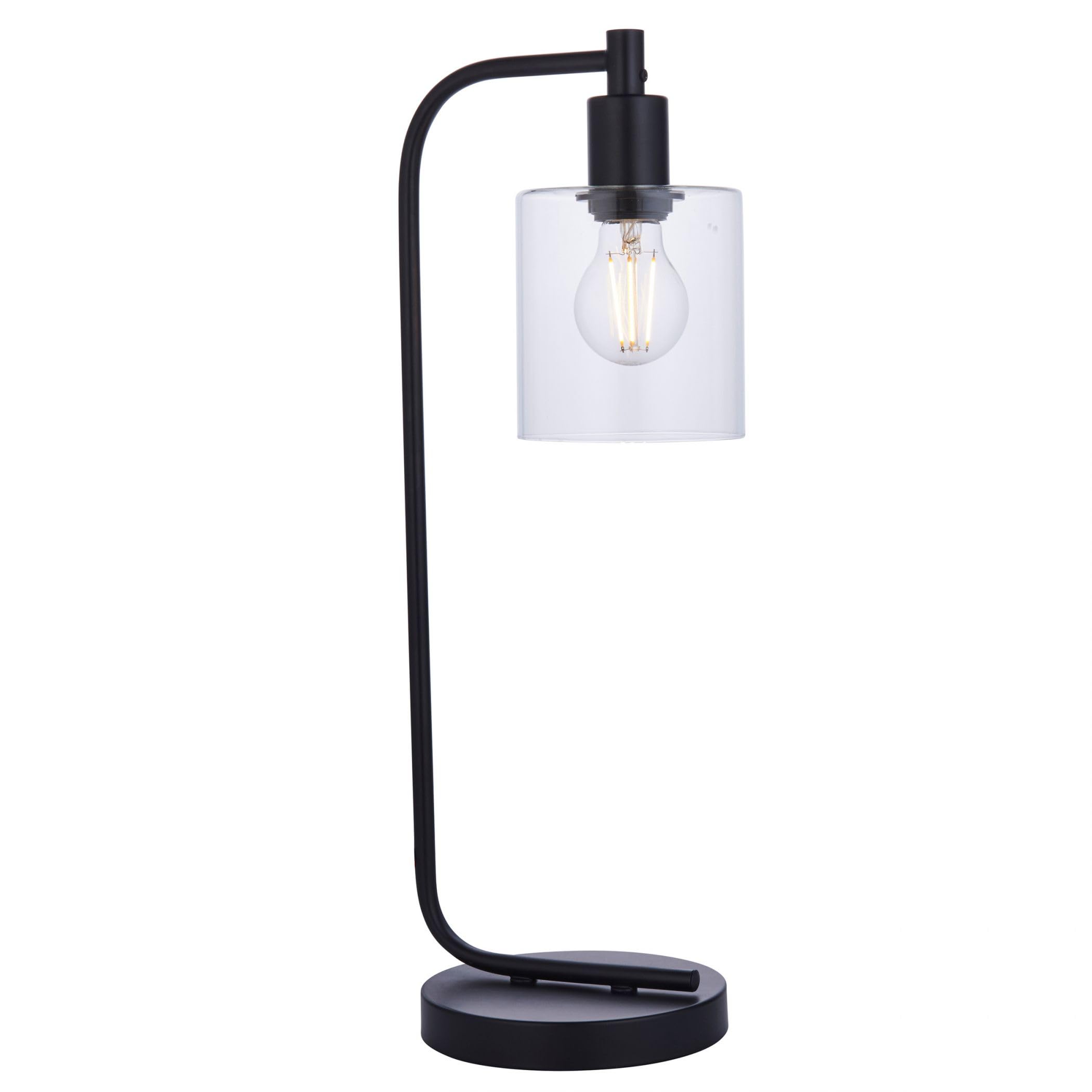 ENDON 95457 Toledo Table Light, Matt Black