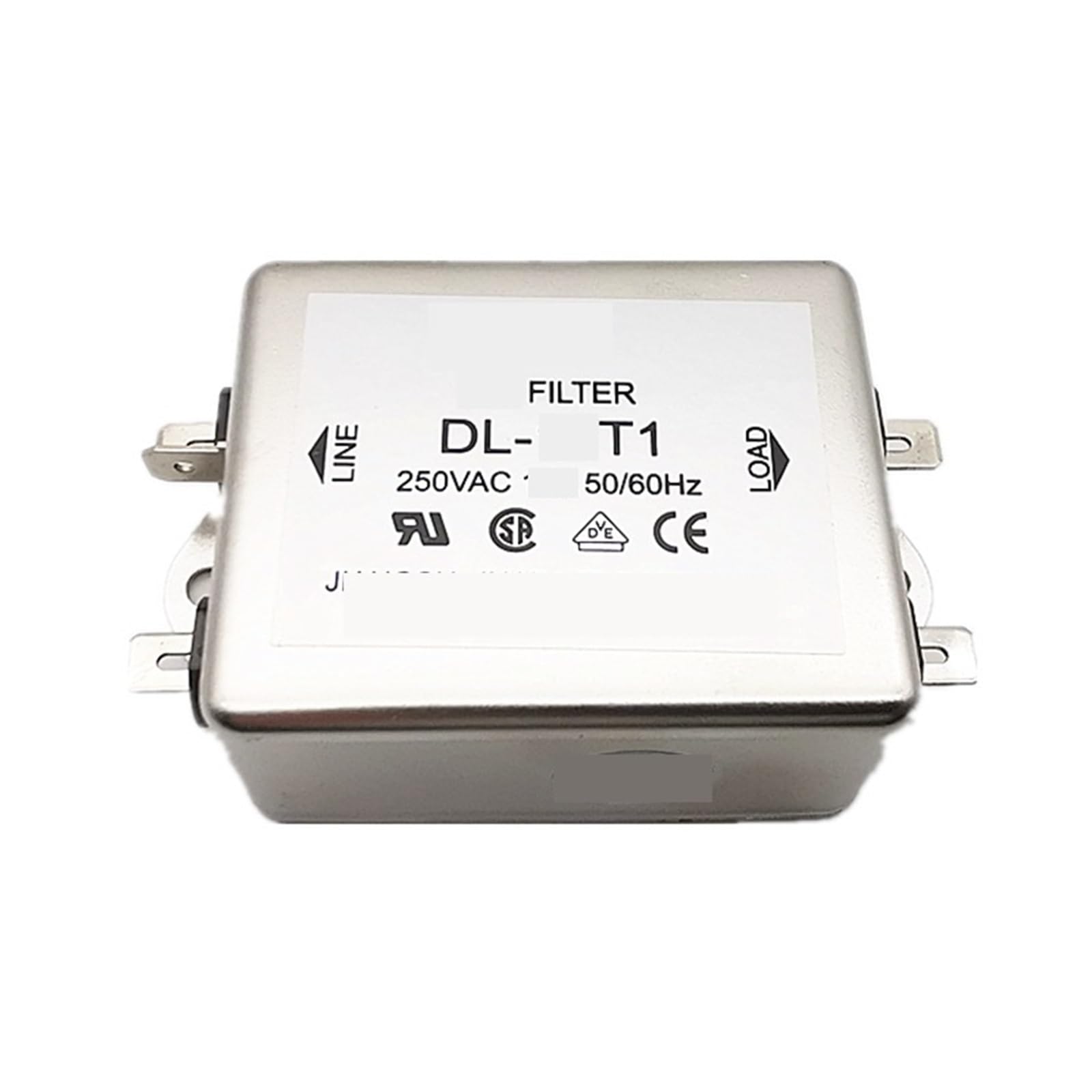 Filtro antiinterferencias DL-10T1 para evitar fallos eléctricos en equipos
