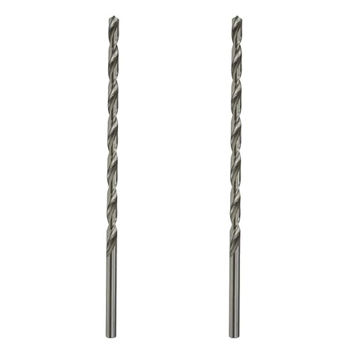 Broca helicoidal de vástago recto para herramienta de perforación eléctrica 7mm0.28" Diámetro de broca 200mm8" Longitud - 2pcs