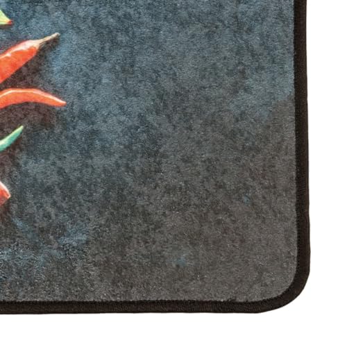 Alfombrilla antibacteriana lavable multicolor para suelo de cocina de 60x180 cm 5