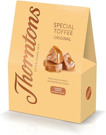 Thorntons Original Special Toffee 200g Pack of 4