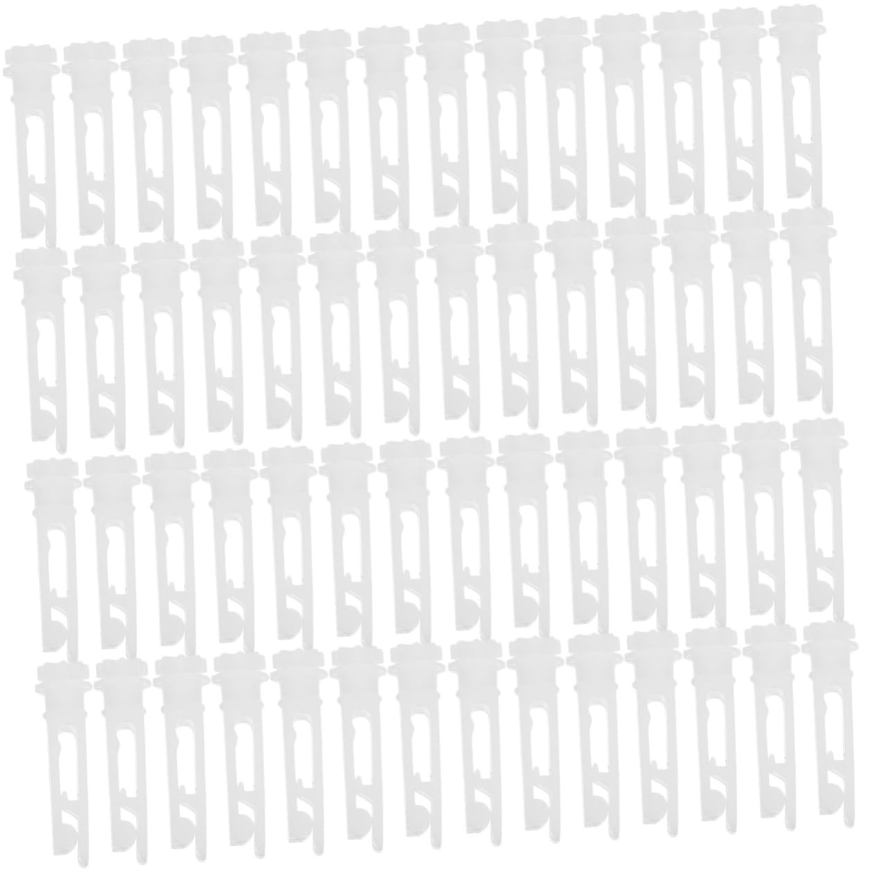 Tiges de store vertical rechange sans perçage VOSAREA 20 pcs