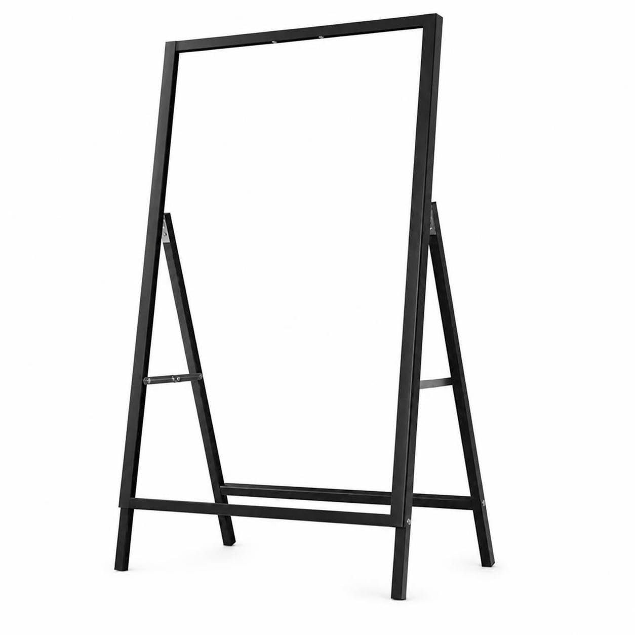 Présentoir d'Affichage sur Pied Métal, économique à rabat, simple
