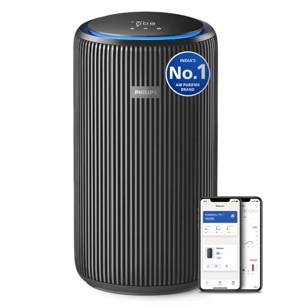 Philips AC4221 Smart Air Purifier for Home|Real Time AQI Display|Cover