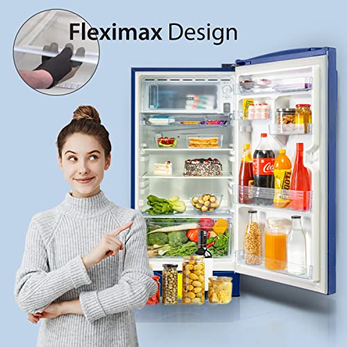 Image of Lloyd Havells- 200 L 4 Star Base Stand Inverter Direct Cool One Door Refrigerator (Gldf214Sgbs1Pb Gardenia Blue, 2022 Model)