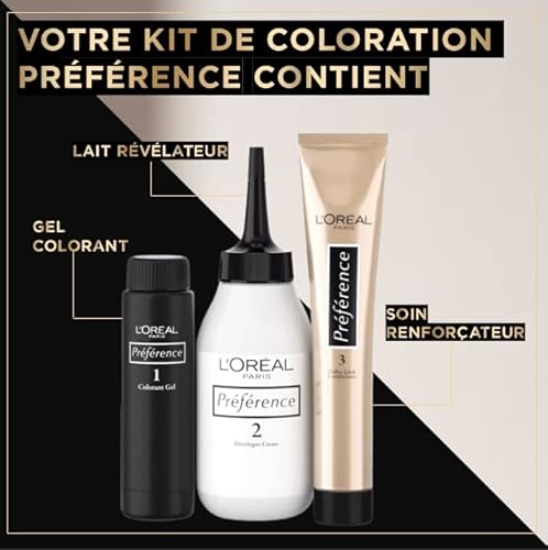 'Oréal Paris Préférence Coloration Permanente Cheveux Nuance : Dublin Mango 7.4 Lot de 2 - vue 6