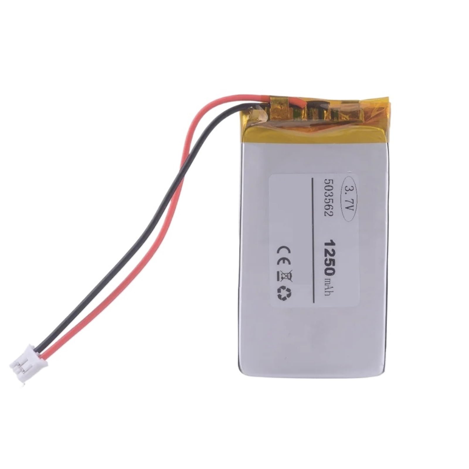 503562 3,7 V 1250 mAh, 3 pièces