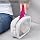 Rechargeable Mini Massager with 10 Quiet Vibration Modes Cordless Personal Massager for Neck Shoulder Back Body(Rose red) - 3