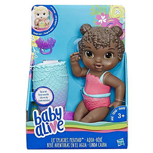 Boneca Baby Alive Linda Cauda Negra - E5852 - Hasbro