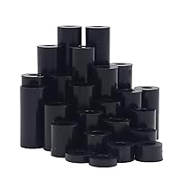 Vista 6 de Espaciadores roscados no roscados de plástico métrico DE 7 mm DI 3.2 mm (de 2 mm a 30 mm) Kit de surtido para tornillos M3;Espaciadores