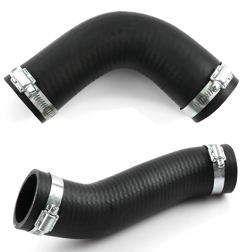 Robust 2 Pcs Intercooler Turbo Boost Hose Pipes for Jaguar X-Type 2.0d 2.2D 4X43-6K770-AD 4X436K770AD 4X43 6K770 AD 92477AB C2S26988 4X439P931AA 2003-2009