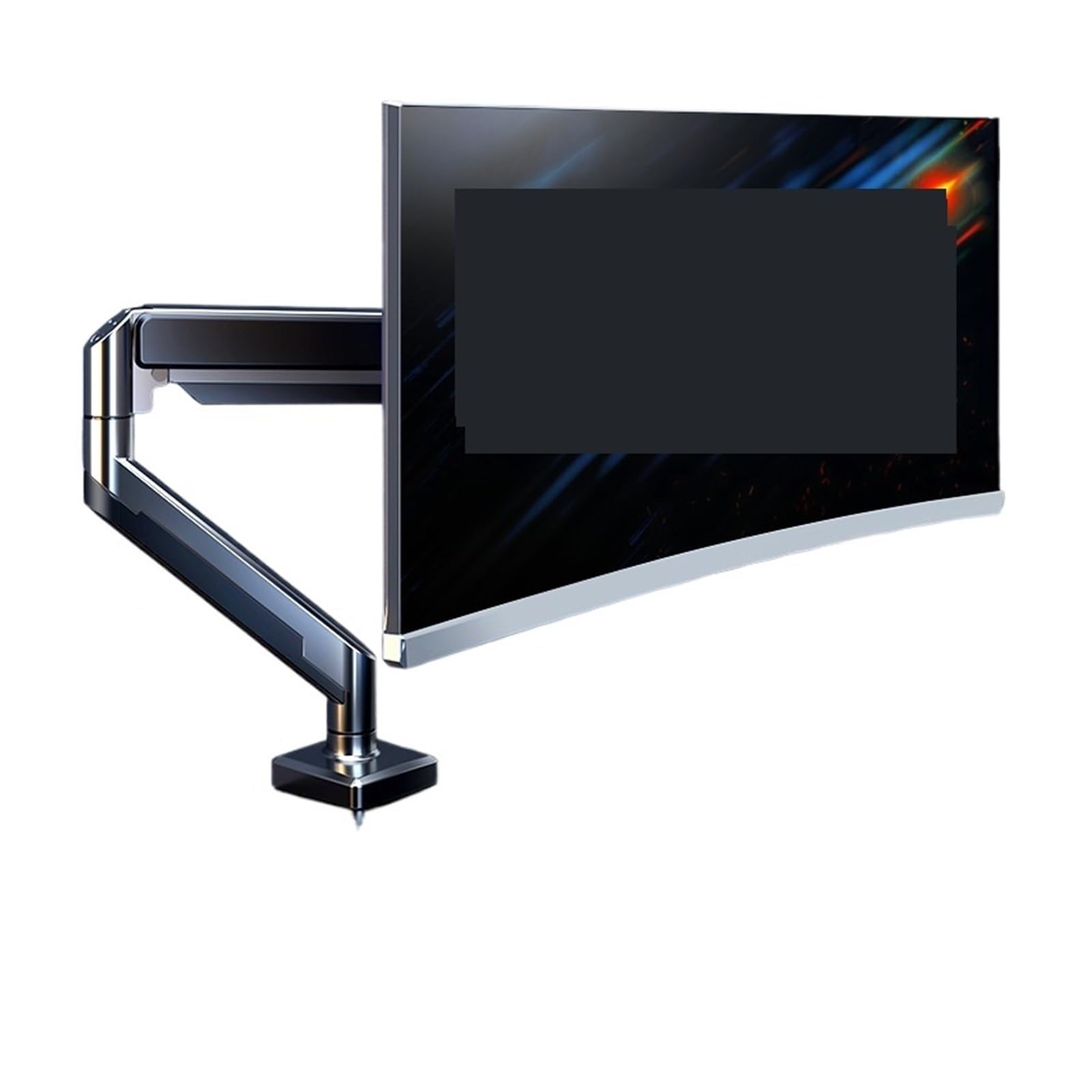 Ikpgbzxm Meteoritegray Computer Monitor Stand Robotic Arm Desktop Rotating Screen(Meteoritegray)