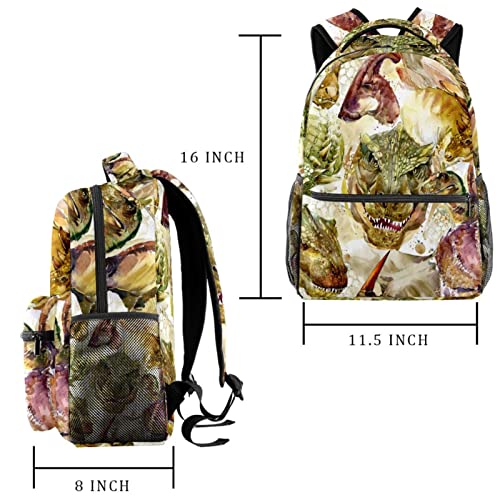 Sac à dos dinosaure confortable contre le mal de dos