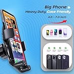 Kratos-Grip-X2-Adjustable-Car-Mobile-Holder-with-Quick-Release-360-Rotatable-Multiple-View-AnglesStrong-Suction-Cup-for-Windshield-Dashboard-mobile-holder-for-car-Compatible-with-all-Smartphones