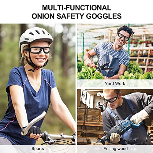 2 Pcs Onion Goggles Glasses For Cutting Onion Tearless Safety Goggles For Women #TOP6