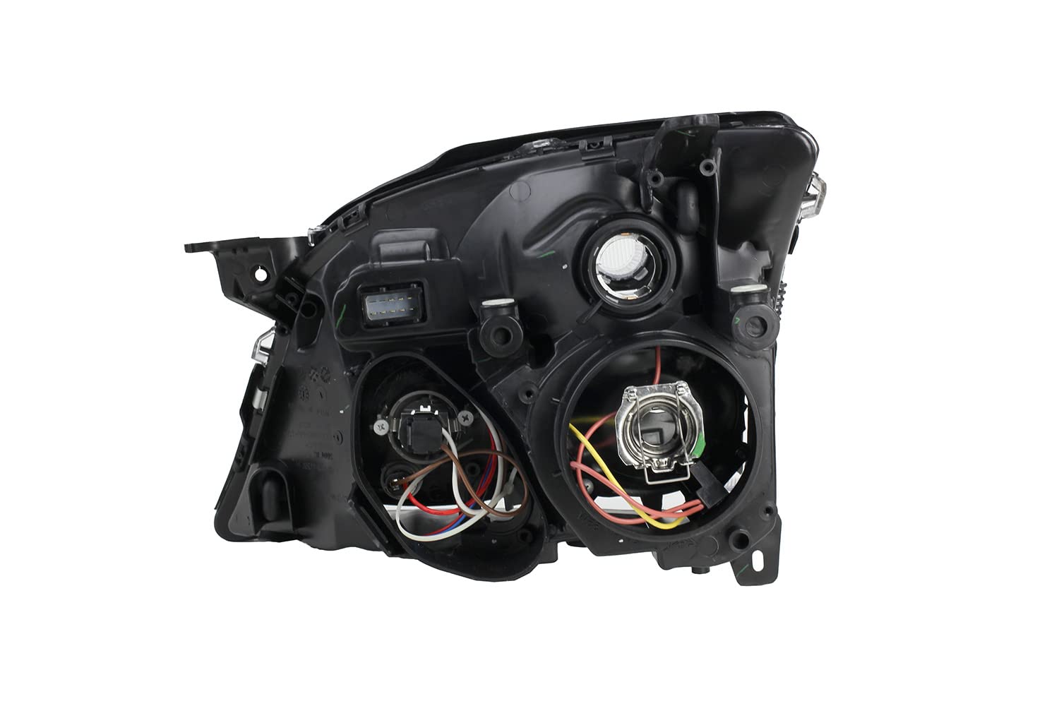 Johns, Juego de faros halógenos para Opel Vectra negro C 02-05 H7 H7 transparente L R