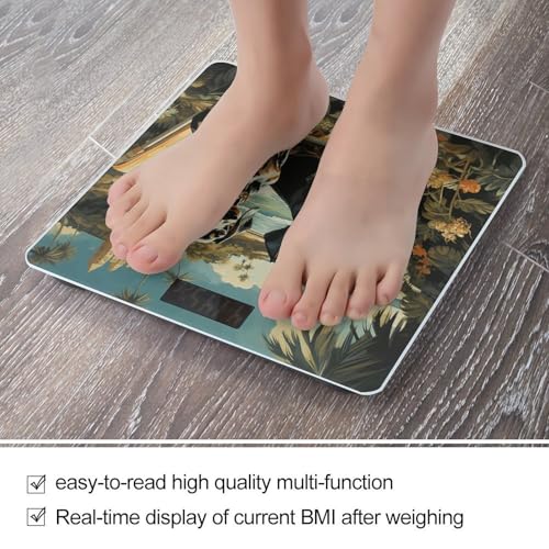 Báscula digital de baño Dachshund Dog Bento de alta precisión miniatura 5