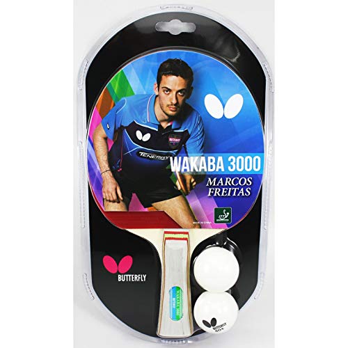 Butterfly Wakaba Table Tennis Racket – 3 Ping Pong Models - ITTF Approved