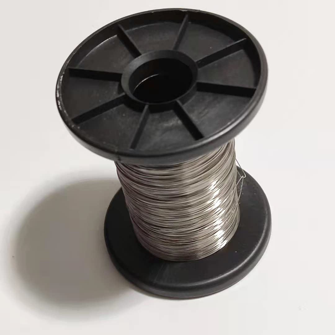 HADJIN La máquina-Herramienta de DIY Parte el Alambre de Acero Brillante el 10M de la condición Dura SS304 (Size : 0.6mm)