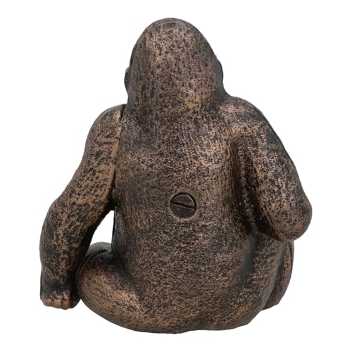 Statue Gorilla en fonte AB Tools : déco intérieure jungle moderne - 8