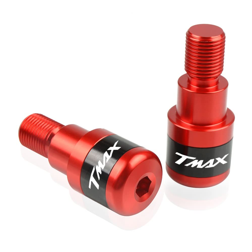Poignées TMAX 530 en aluminium CNC avec embouts anti-vibration