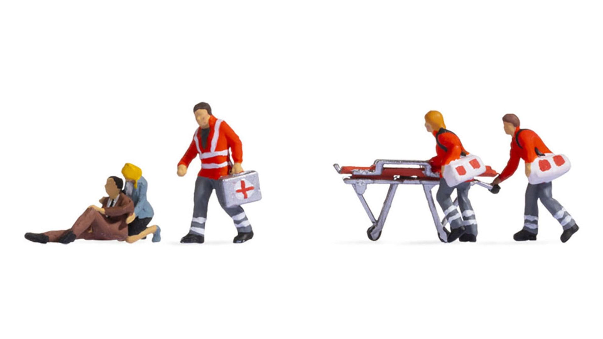 Noch Traffic Accident (5) Figure Set N36080 N Gauge