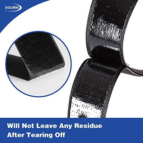 Sourri SOURRI-202003 1 Inch X 26 Feet Hook And Loop Tape Sticky Back Fastener Roll thumb #4