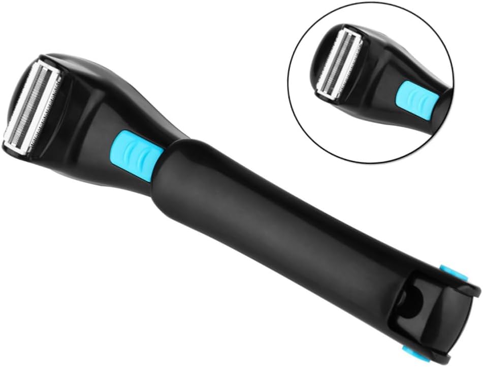 FOMIYES Electric Razors Men's Razors Electric Shaver Mens for Shaving Men Razor for Back Hair Removal Body Shaver Back Hair Remover Long Handle Epilator Man Foldable